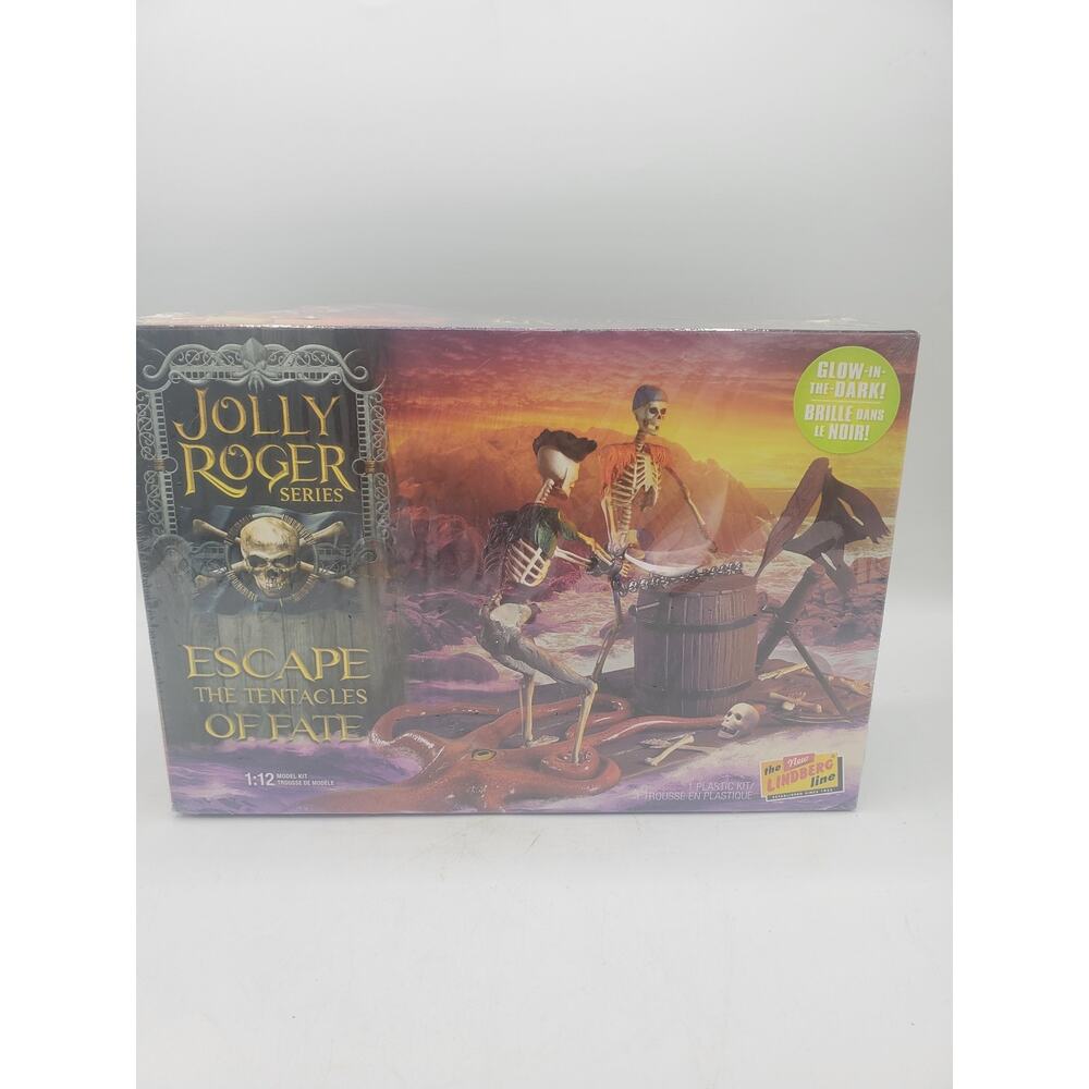 NEW Jolly Roger Series ESCAPE THE TENTACLES OF FATE 1:12 Model KIT Lindberg